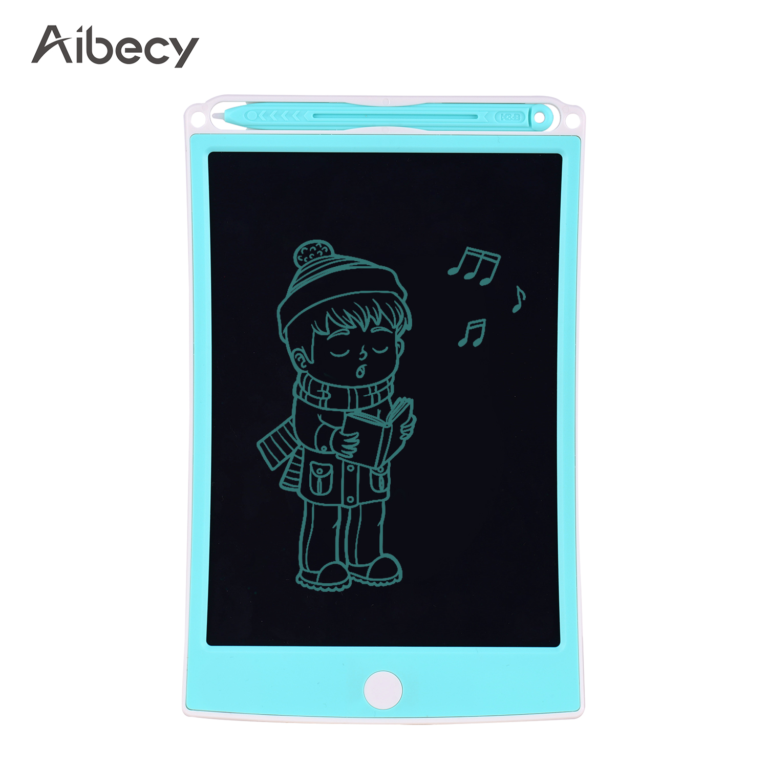 Office School Black 20 Inch LCD Writing Board//Electronic Blackboard//Childrens Drawing Graffiti Board//Suitable for Family